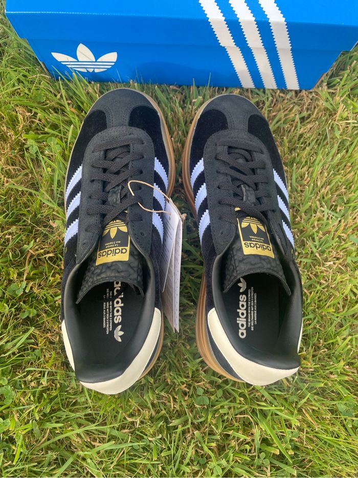 Adidas Gazelle Bold Core Black / Blue Spark / Wonder White - 38 - photo numéro 6