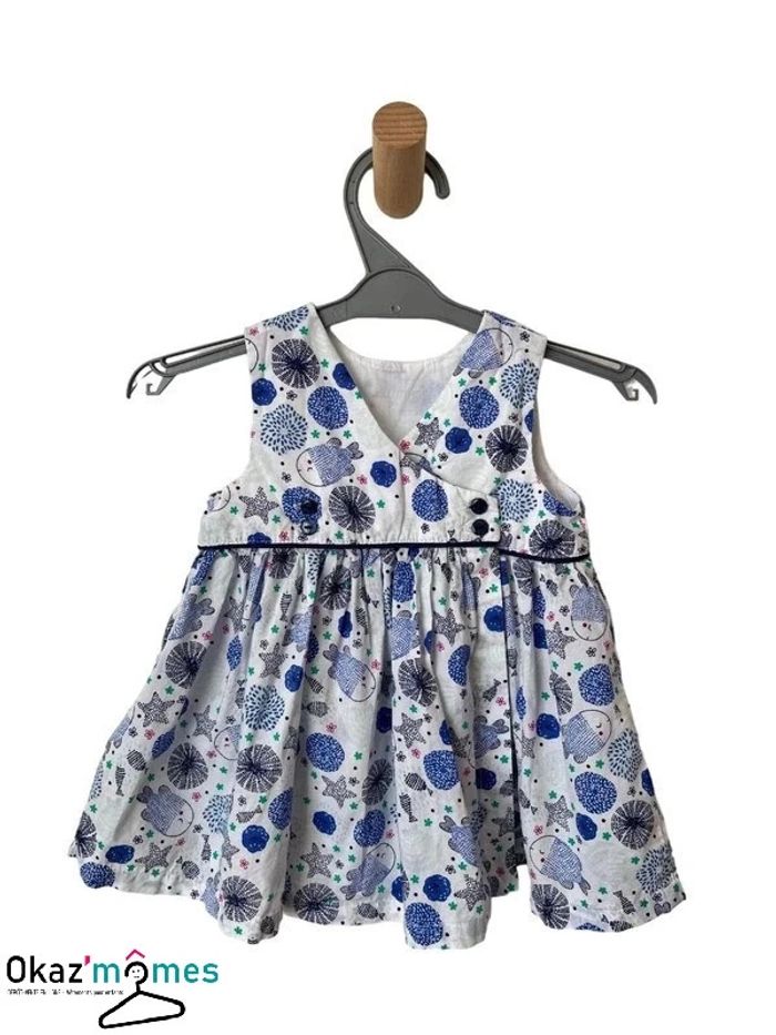 Robe d’été à motifs marins - DPAM 6 mois (68cm) - photo numéro 3