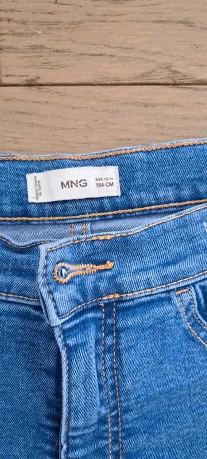 Jeans fille mango - photo numéro 2