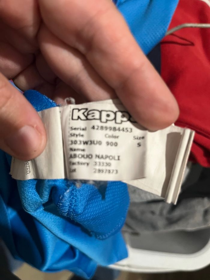 Maillot de foot  de Naples kappa - photo numéro 2
