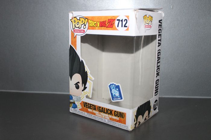 Boite Figurine Vegeta Galick Gun - DBZ