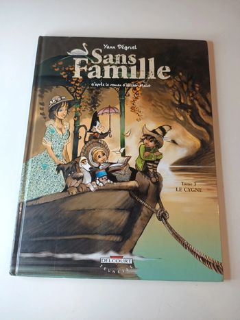 BD Sans famille tome 3 le cygne