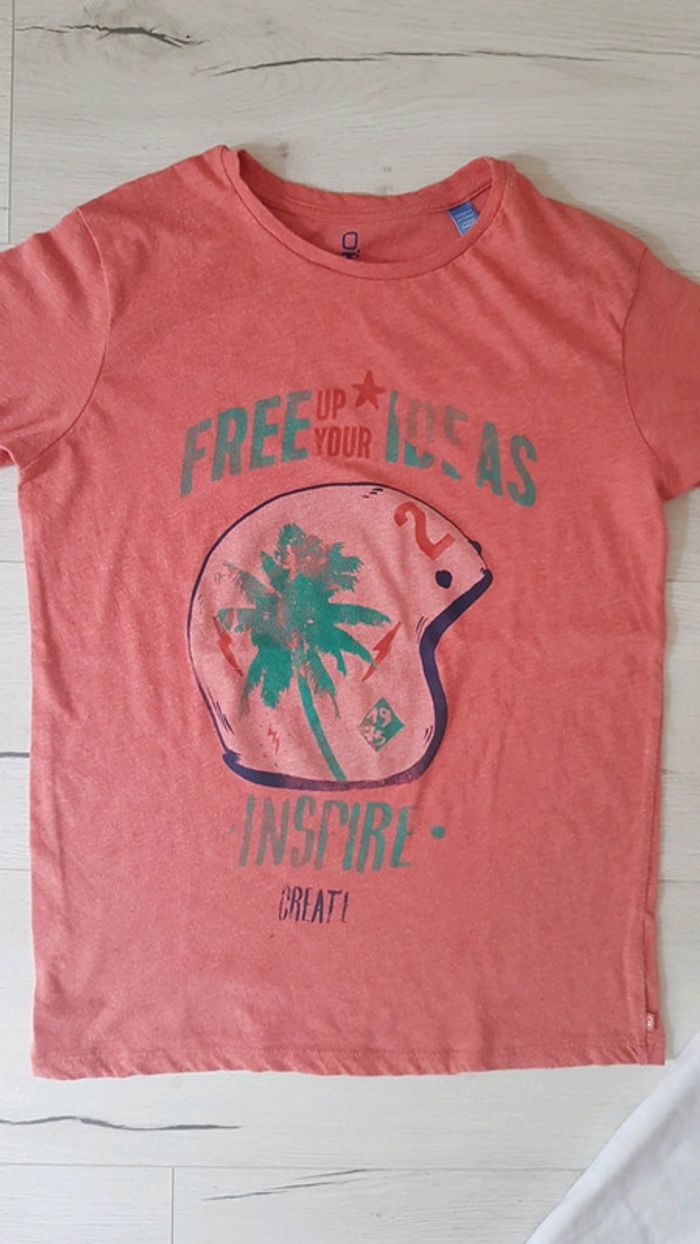 Lot de 2 tee shirts garçon 12ans kiabi okaidi - photo numéro 4