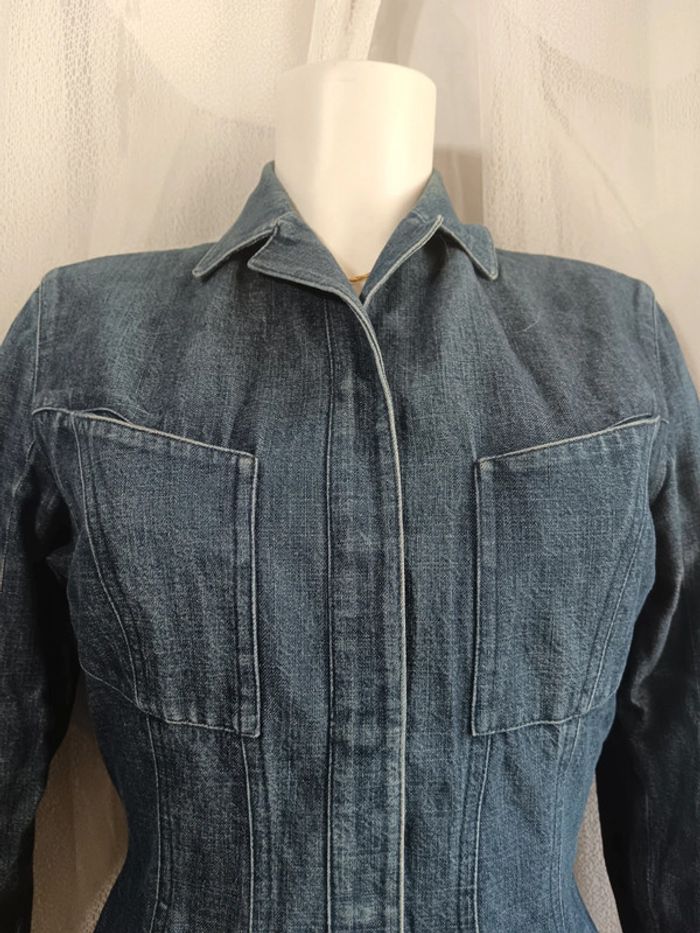 Mugler | Veste en jean courte |t. 36/38 - photo numéro 7