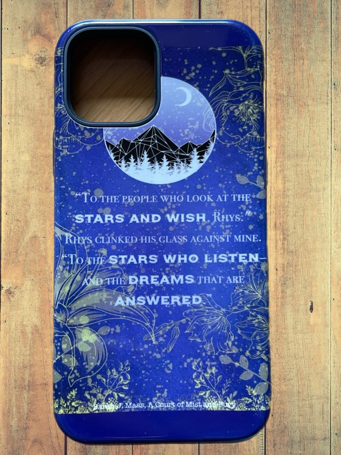 Coque antichoc IPhone 12 Sarah J Maas A court of Myst and Fury