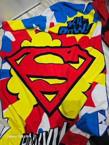 Serviette de plage superman