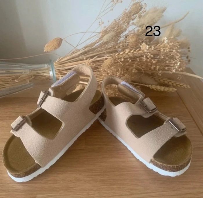 Sandales 23 beige - photo numéro 4