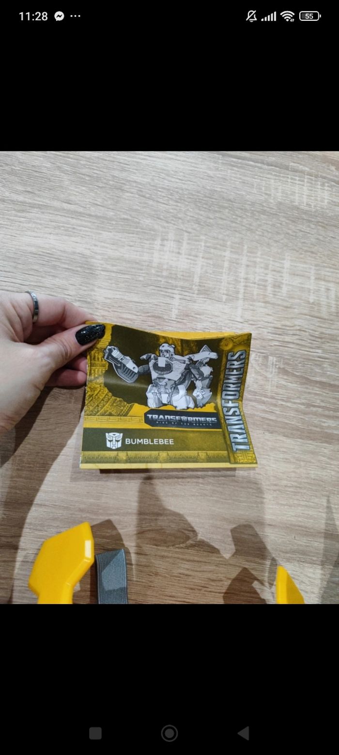 Masque transformers Bumblebee 2 en 1 - photo numéro 5