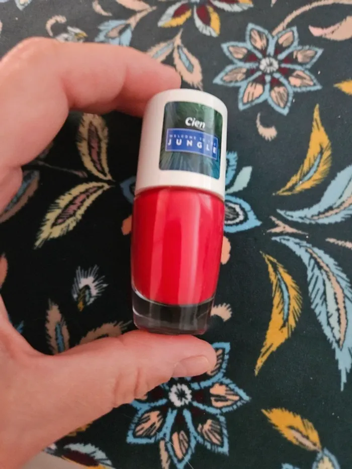 Vernis cien jungle rouge - photo numéro 2