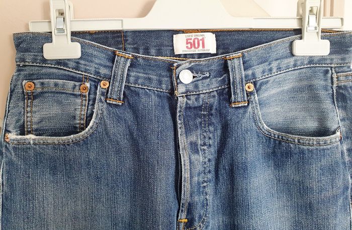 Jean Levi's 501 bleu W 30 L 32 - photo numéro 2