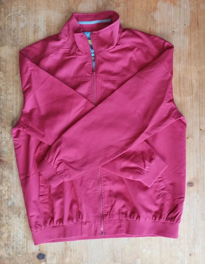Veste Harrington Homme Rouge XL – Neuf – Mi-saison légère - photo numéro 3