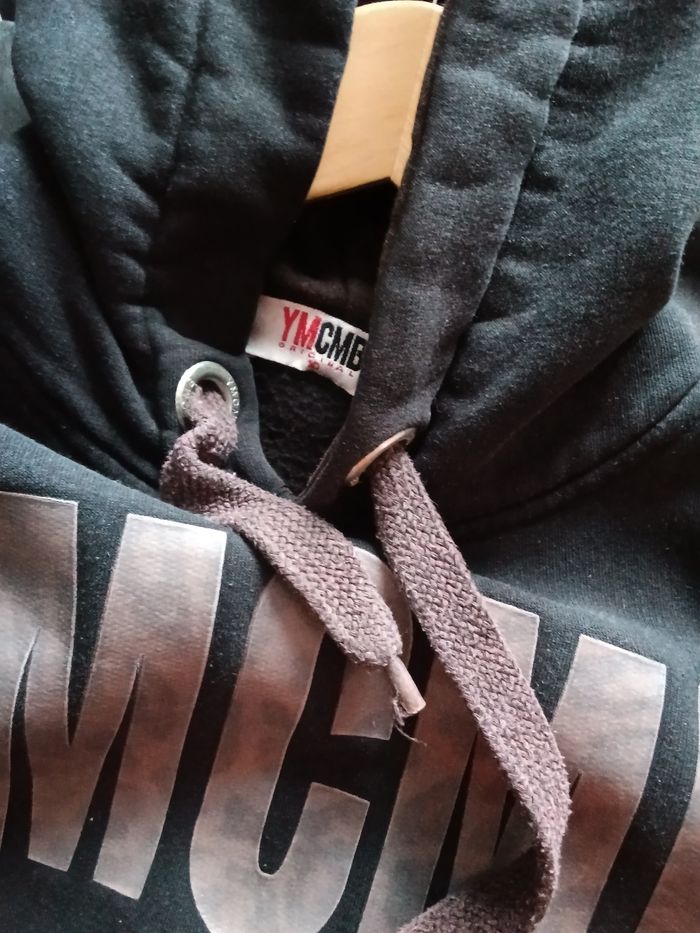 Sweat ymcmb noir et gris - photo numéro 3