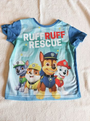 T-shirt pat patrouille 3 ans