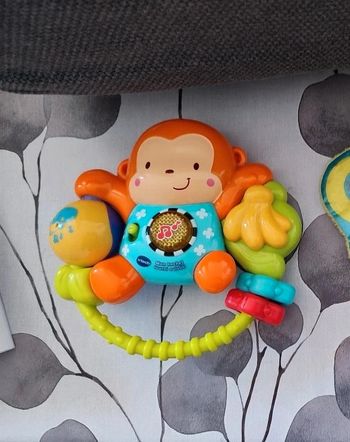 Hochet tourni ouistiti Jouet 1er age interactif musical vtech