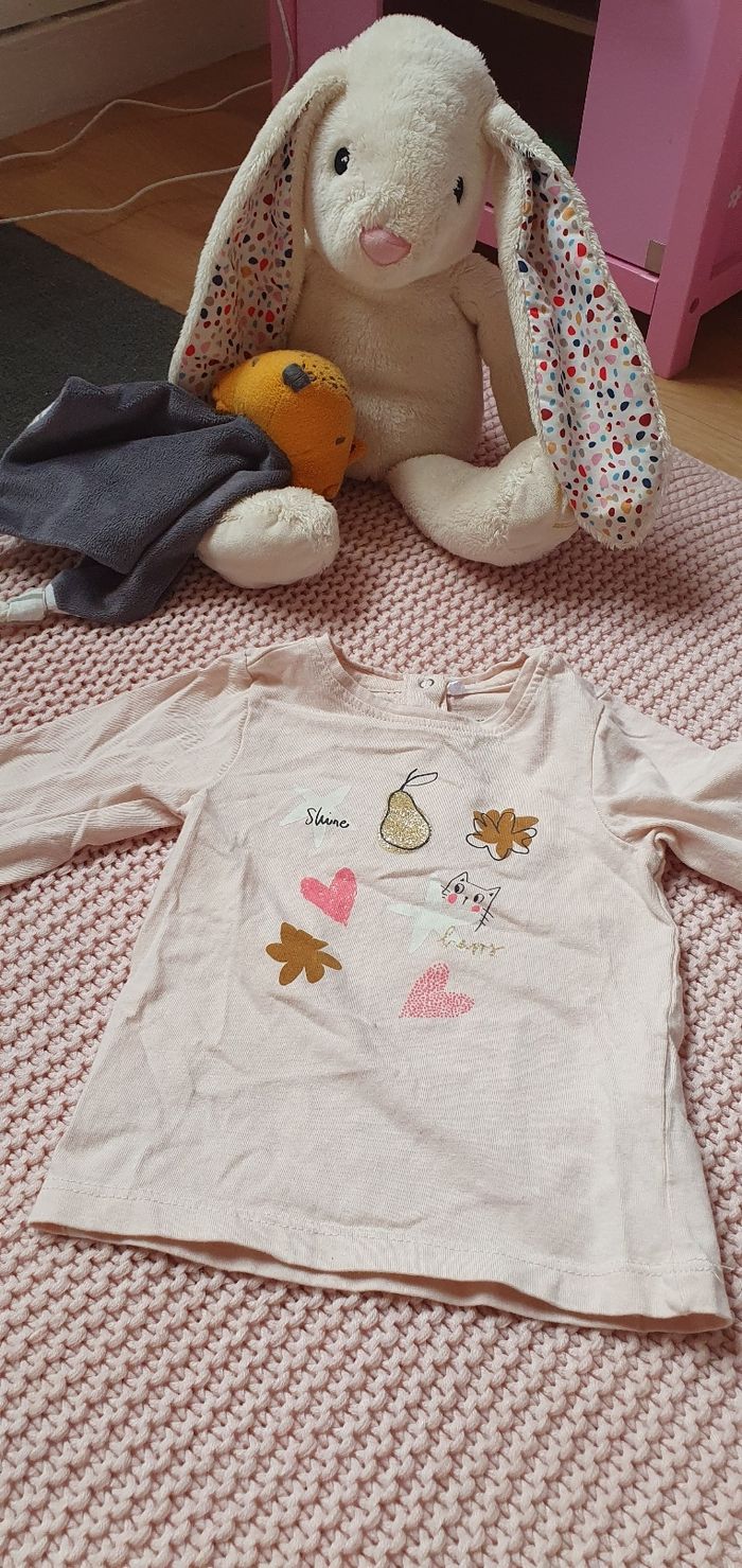 Lot de t-shirt 6 mois - photo numéro 3