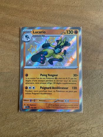 Carte Pokemon Lucario Shiny 174/091