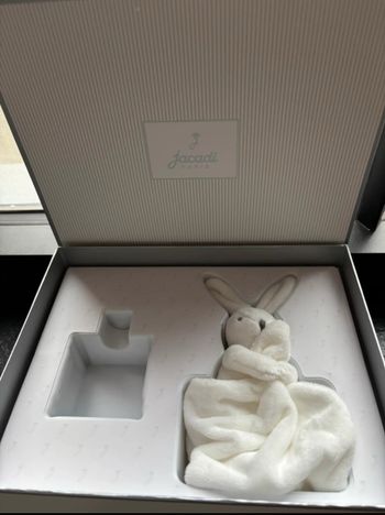 Doudou jacadi blanc