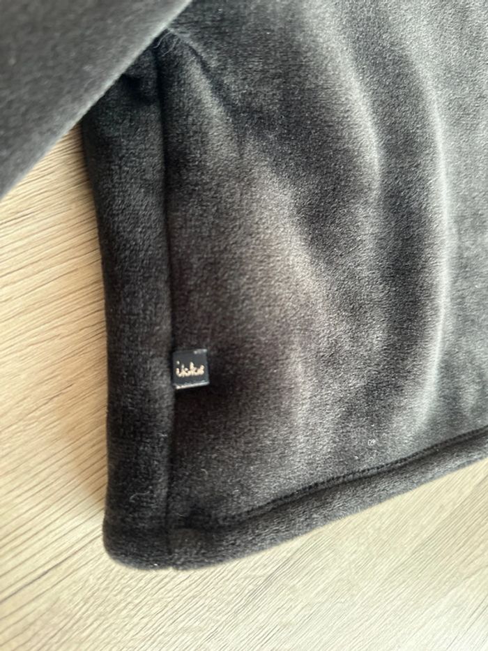 Cardigan noir velours esprit motard ikks 18 mois - photo numéro 8