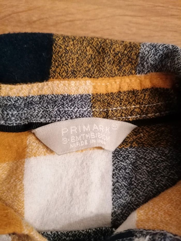 Chemise bébé hiver 3 a 6 mois - photo numéro 3