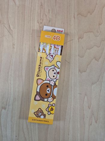 Boîte 12 crayons à papier 4B Rilakkuma