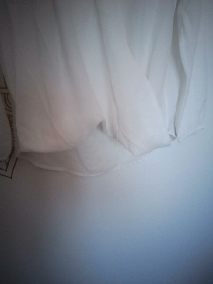 Blouse blanche féminine rainbow taille 46 - photo numéro 4
