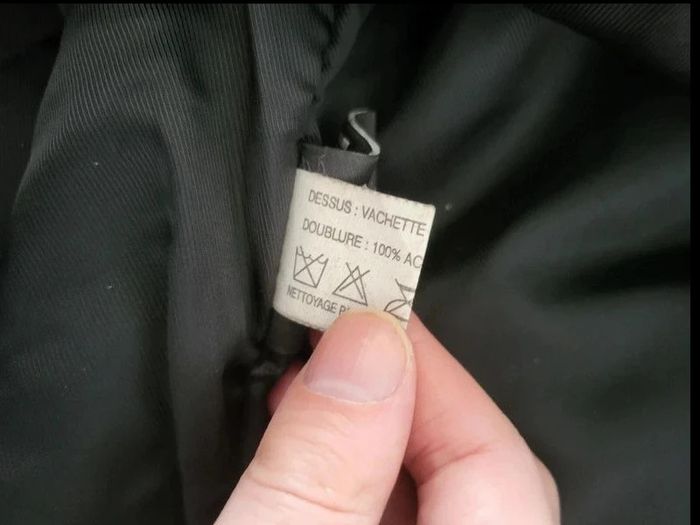 Veste En Cuir Véritable Vachette Homme Mac Lean Taille L Avec Doublure Noir - photo numéro 12