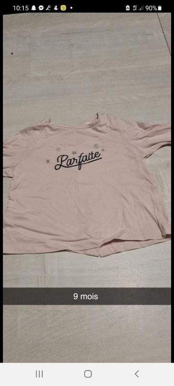 Vetements fille 9 mois