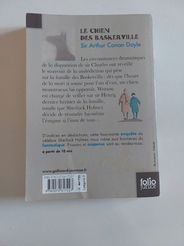 Le chien des Baskerville, Sir Arthur Conan Doyle - photo numéro 2