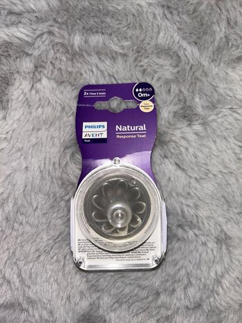 Tétine de biberon Avent - Débit 2 - Neuves
