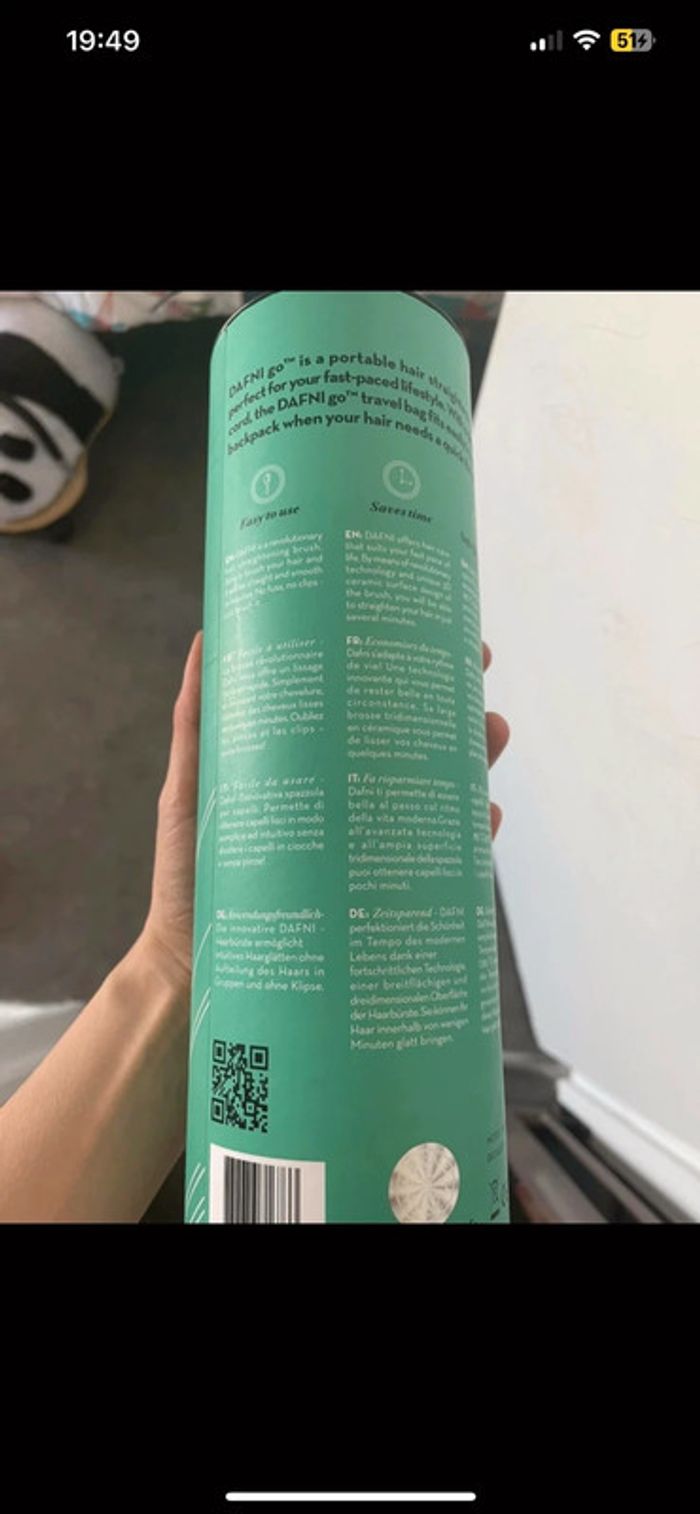 Brosse lissante Dafni go - photo numéro 3
