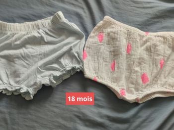 Bloomers taille 18 mois