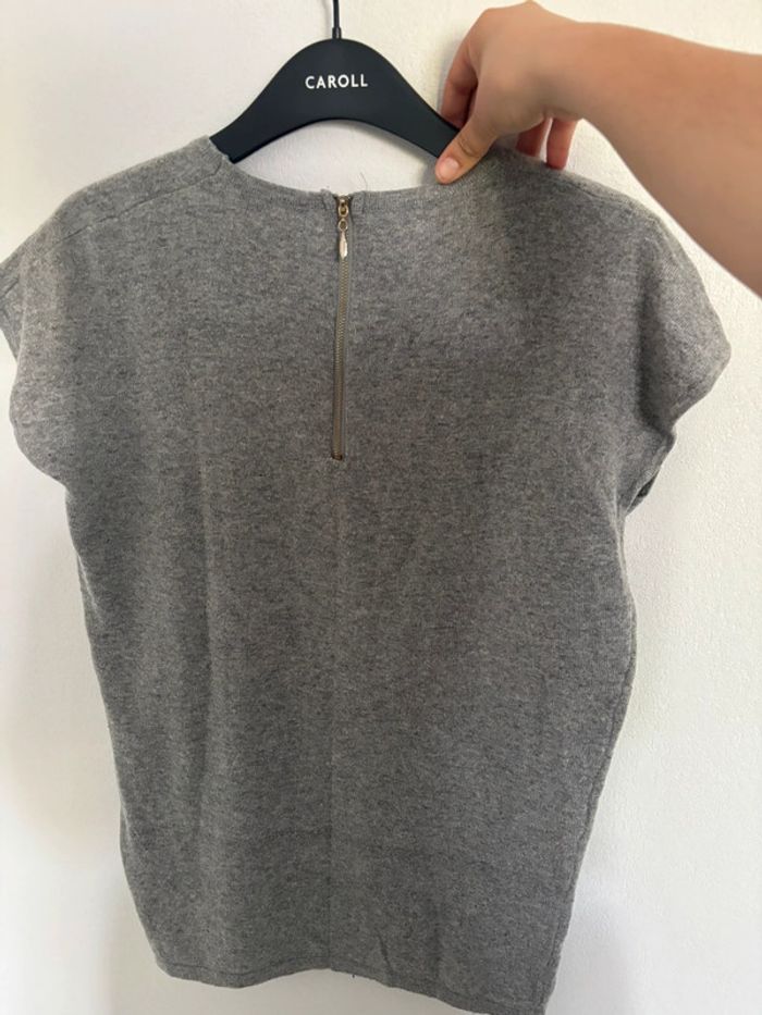 Pull gris - photo numéro 4