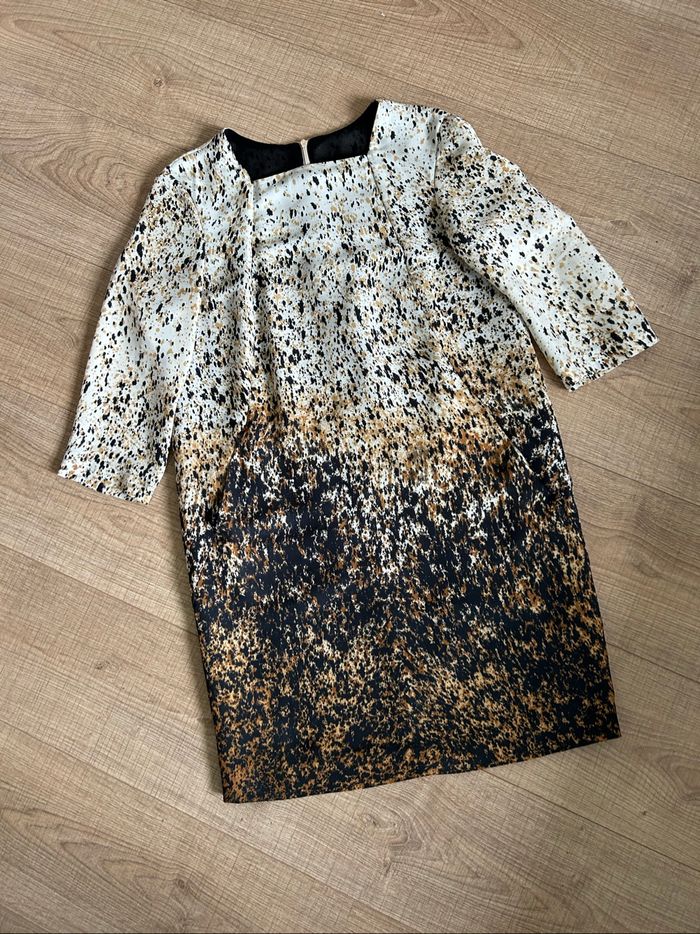 Robe imprimée à manches courtes Zara taille S jamais portée - photo numéro 7