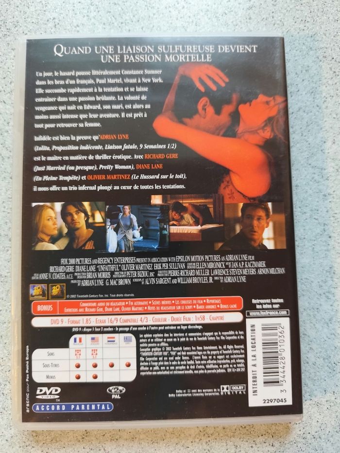 DVD infidèle - photo numéro 2
