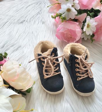 Bottine fourré T21 mots d'enfants