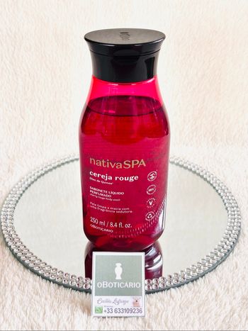 Jabón líquido perfumado Nativa Spa Cereja Rouge OBoticario