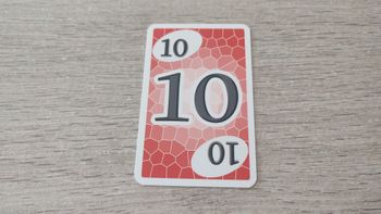 Carte numéro 10 n°10 pièce détachée Skyjo jeu de société #E15