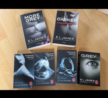 Livres Cinquante Nuances de Grey 