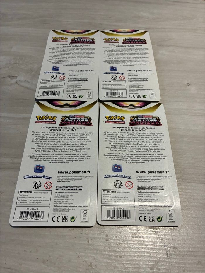 Blister carton EB10 Astres Radieux - photo numéro 4