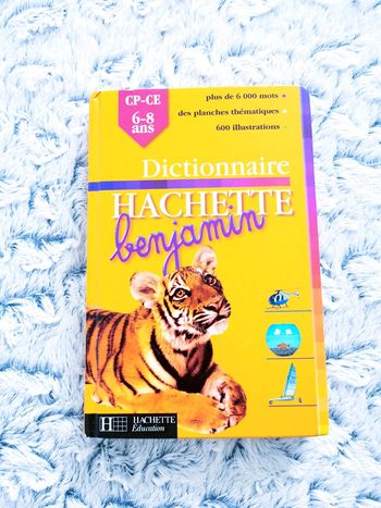 Dictionnaires Hachette Benjamin CP-CE 6-8ans 🖤