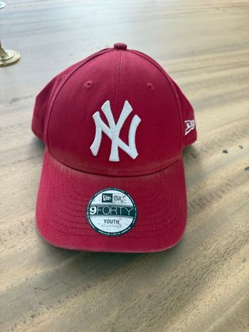 Casquette new era enfant rouge