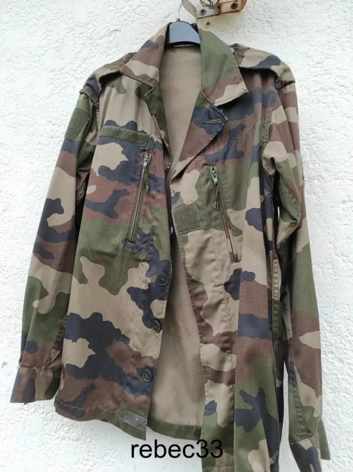Véritable Veste militaire camouflage - photo numéro 2
