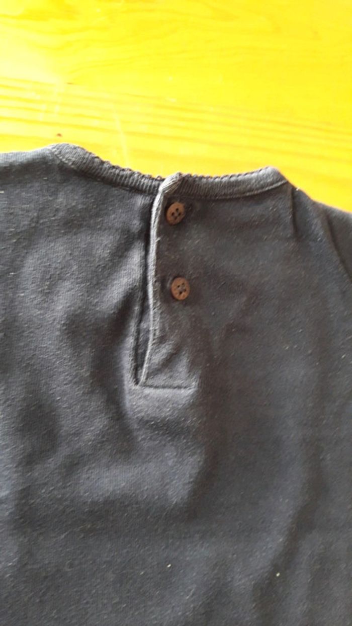 T shirt Bleu 18m DPAM - photo numéro 4