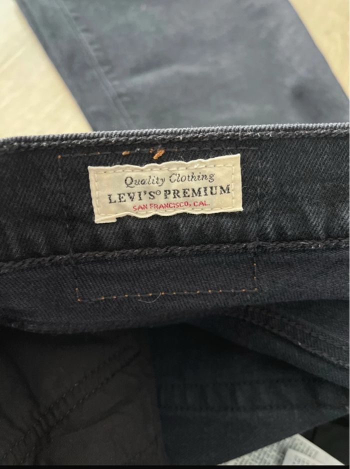 Pantalon jeans Levi’s noir t28 (38) - photo numéro 8