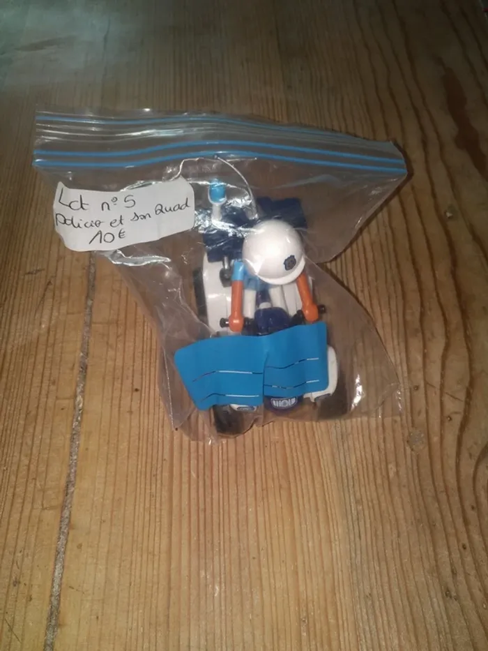 Playmobil Policier et son quad - photo numéro 3