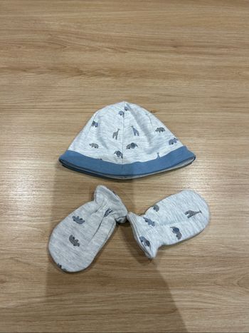 Bonnet + gants Naissance