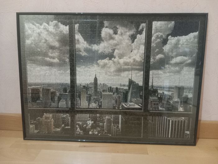 Puzzle noir et blanc d'une vue sur New-York 1000 pièces - photo numéro 2