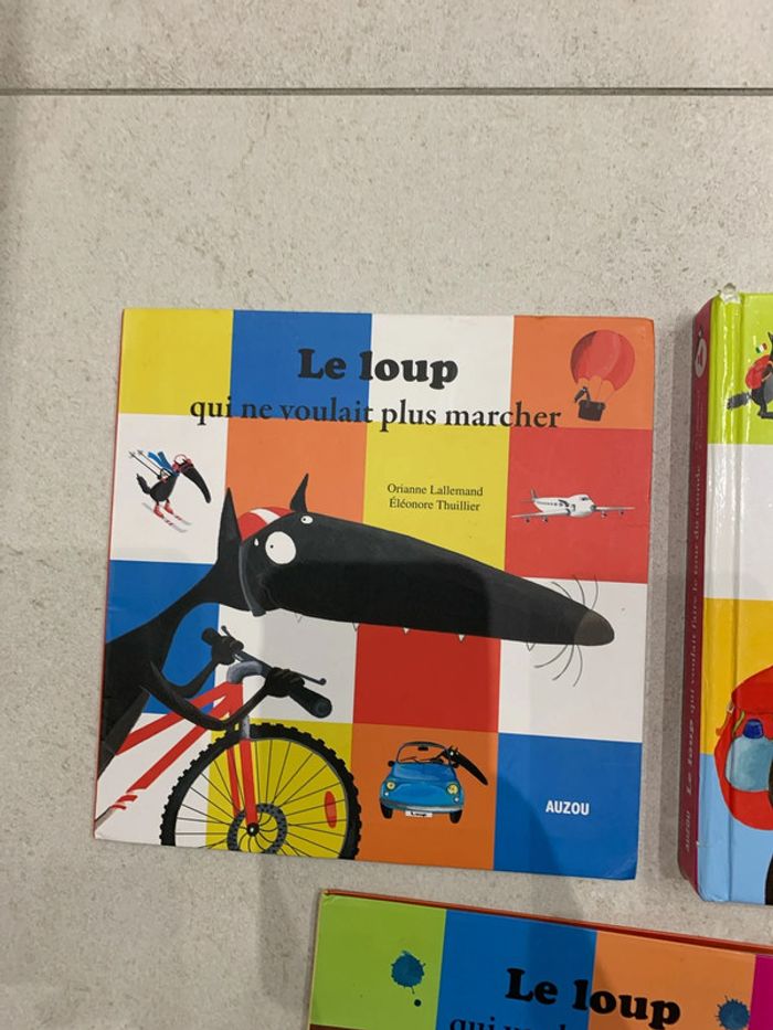 Lot 3 livres le loup - photo numéro 4