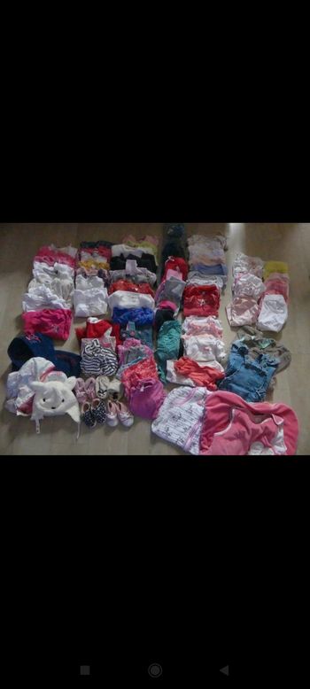 Lot vêtements fille 9mois