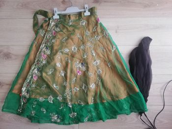 Jupe en sari
